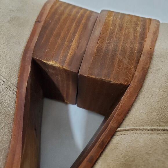 Sam Edelman | Pierson Suede Ankle Booties with Ladder Slit Design - Picture 10 of 16